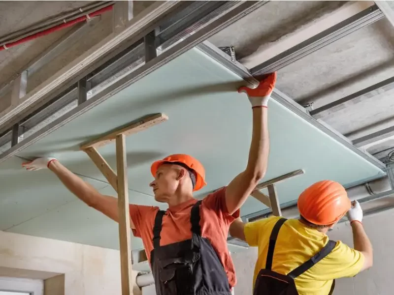 Ceiling Drywall Installation and Repair