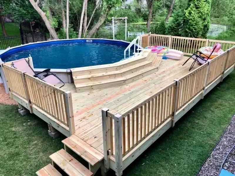Multi-Level & Poolside Deck Builds